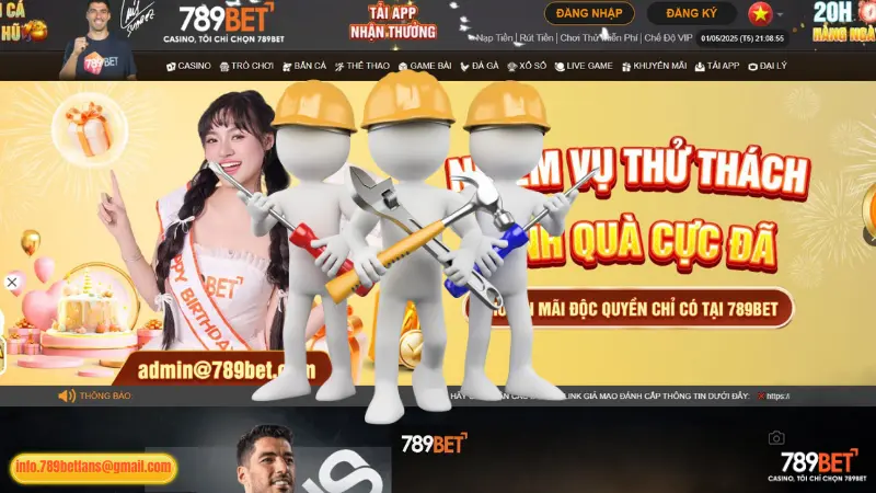 789BET bảo trì để sửa lỗi hệ thống gây ra