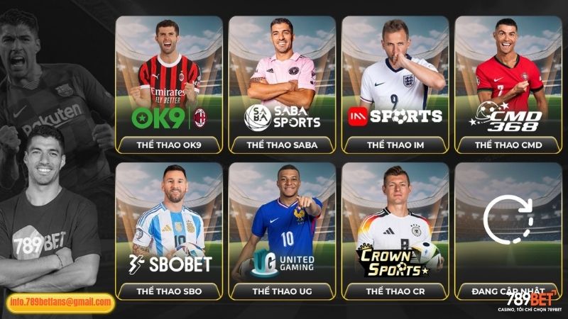 Thể Thao 789BET: Giải Trí Đỉnh Cao, Cá Cược Chuyên Nghiệp 2 Các nhà phát hành game thể thao uy tín hợp tác cùng 789BET