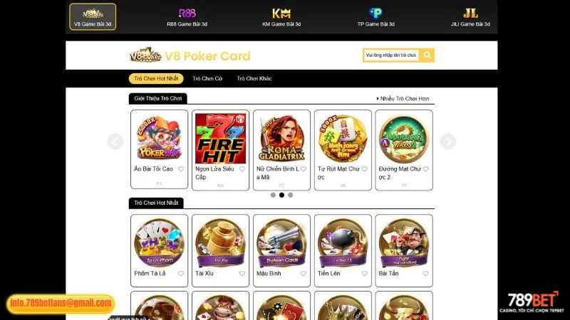 Game Bài 789BET: Chơi Vui, Nhận Thưởng Không Giới Hạn 2 Các sảnh game bài uy tín tại nhà cái 789BET