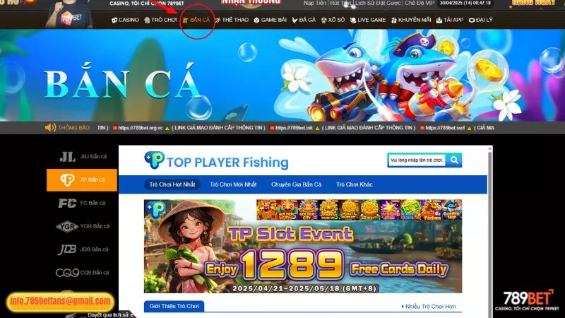 Giới thiệu bắn cá 789BET