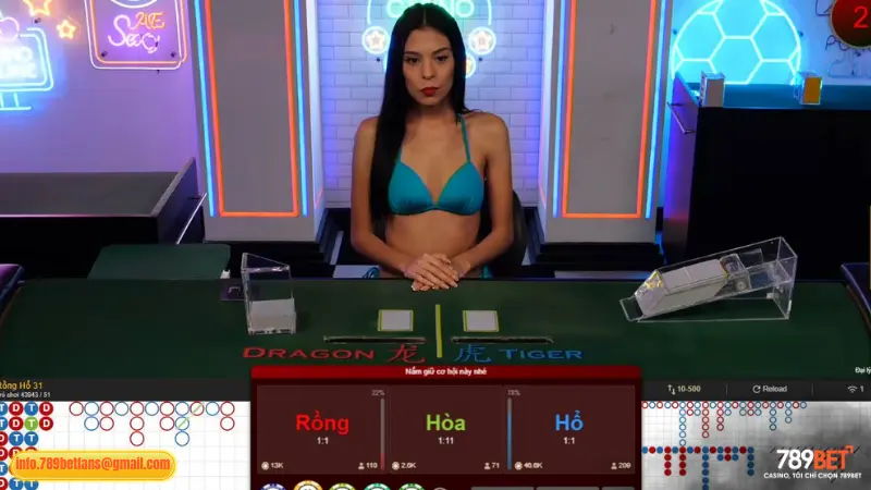 Hướng dẫn chơi Rồng Hổ 789BET dễ hiểu