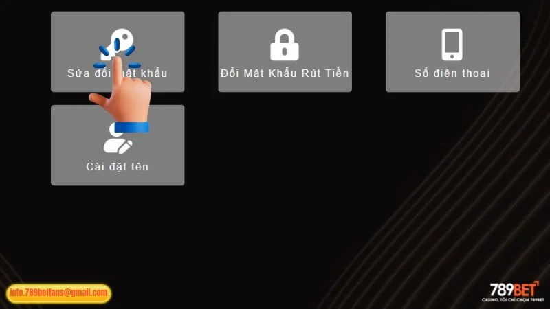 Một số chú ý quan trọng khi đổi mật khẩu 789BET