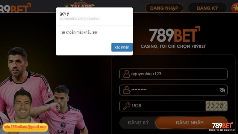 Một số vấn đề thường gặp khi đăng nhập 789BET