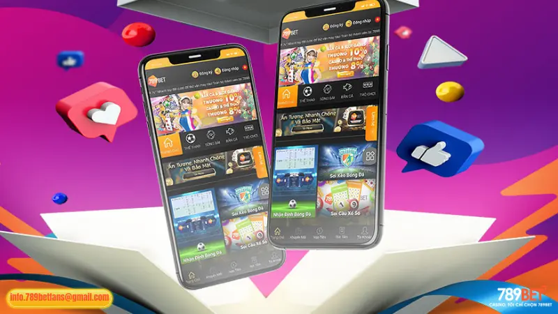Tải app 789BET để vào sảnh cược bất cứ khi nào bạn muốn